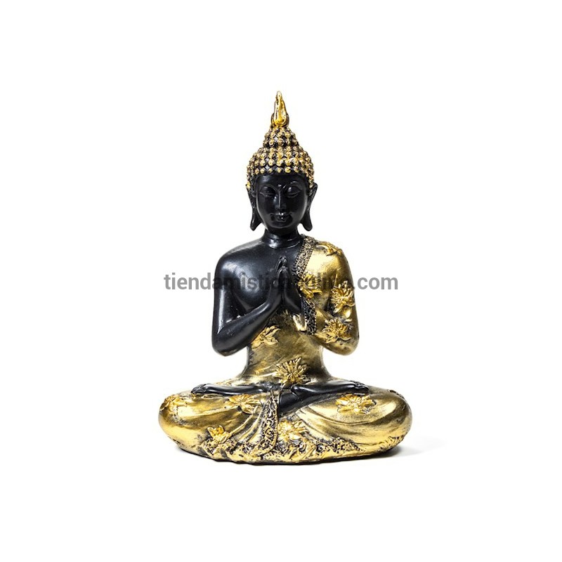 Buda negro y oro